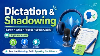Dictation and Shadowing